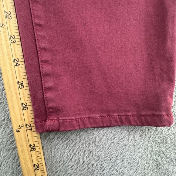 Tommy Bahama Boracay Beach High Rise Ankle Meritage Wine Pants Womens 14 - Picture 7 of 12
